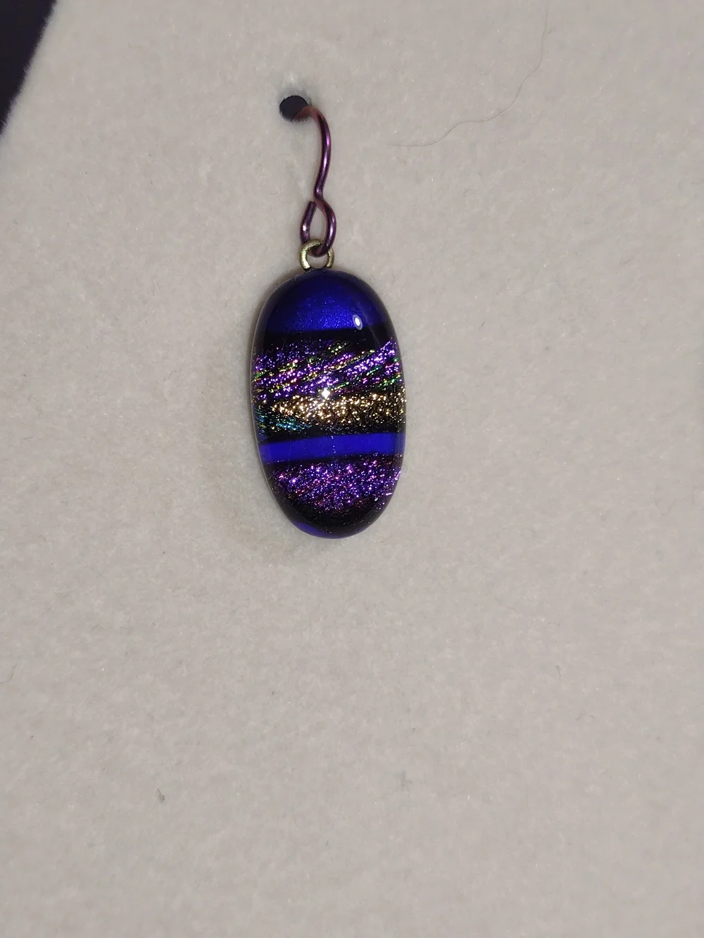 homemade handcrafted purple